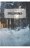 Philippines: Ruled Travel Diary Notebook or Journey Journal - Lined Trip Pocketbook for Men and Women with Lines