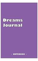 Dreams Journal - To draw and note down your dreams memories, emotions and interpretations