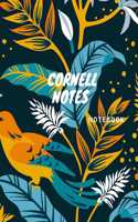 Cornell Notes Notebook: Blank line journal for high school, college, university student, men, Women, size 8X10 inches,150 pages, Lecture, Note taking system for School and 