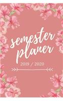 Semester Planer 2019 / 2020
