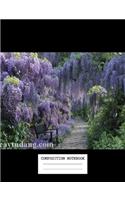 Composition Notebook: Flowers School Supplies Notebooks and Journals 7.44 x 9.69 in 110 pages