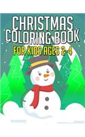 Christmas Coloring Book for Kids Ages 2-4: 50+ Coloring Pages about Christmas Decorate Gifts for Kids Boys Girls