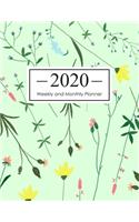 2020 Weekly and Monthly Planner