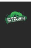 Warning May Spontaneously Talk About Lizards: Bearded Dragon 2020 Planner - Weekly & Monthly Pocket Calendar - 6x9 Softcover Organizer - For Lizard Dad, Lizard Mom, Gecko And Iguana Fan