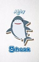 Abby Shark A5 Lined Notebook 110 Pages