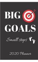 Big Goals Small Steps 2020 Planner
