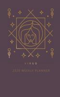 Virgo 2020 Weekly Planner (Burgundy)