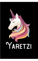 Yaretzi: Personalized Custom Name Unicorn Themed Monthly 2020 Planner (Calendar, To Do List, Monthly Budget, Grocery List, Yearly Financial Goals) Gift for G