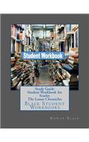 Study Guide Student Workbook for Scarlet The Lunar Chronicles: Black Student Workbooks(Black Student Workbooks)
