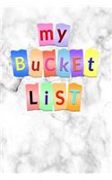 My Bucket List: Create and Record Your 100 Bucket List Ideas, Goals, and Dreams to Live an Inspired Life with This Handy 6x9 Journal V48