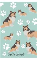 Sheltie Journal: Cute Dog Breed Journal Lined Paper(26 Dog Journals)