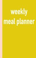 Weekly Meal Planner