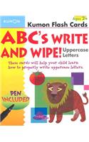 Abcs Uppercase Write & Wipe: Uppercase Letters(Kumon Flash Cards)