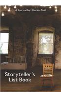 The Storyteller's List Book