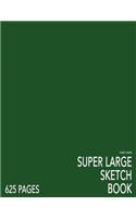 Forest Green Super Large Sketchbook