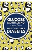 Glucose Monitoring Log for Type 1 and Type 2 Diabetes