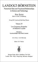 Second and Higher Order Elastic Constants/ Elastische Konstanten Zweiter Und Höherer Ordnung