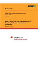 What is Really On-Time? A Comparison of Due Date Performance Indicators in Production