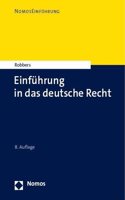 Einfuhrung in Das Deutsche Recht