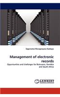 Management of Electronic Records