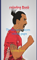 The best soccer players coloring pages