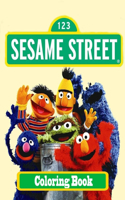 Sesame Street Coloring Book