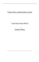 Camera time synchronization system
