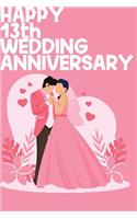 Happy 13th Wedding Anniversary