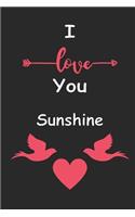 I Love You Sunshine
