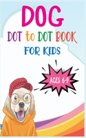 Dog Dot to Dot Book For Kids Ages 6-9