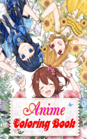Anime Coloring Book