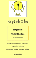 Easy Cello Solos - Large Print Edition