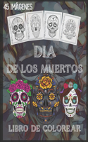 dia de los muertos libro de colorear