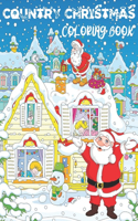 Country Christmas Coloring Book