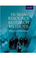 Human Resource Research Methods