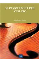 30 PEZZI FACILI PER VIOLINO