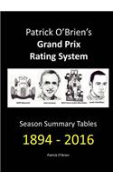 Patrick O'Brien's Grand Prix Rating System