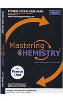 Mastering Chemistry with Pearson eText Student Access Code Card for Chemistry