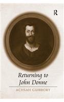 Returning to John Donne