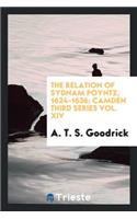 The Relation of Sydnam Poyntz, 1624-1636