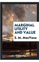 Marginal utility and value