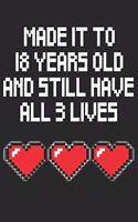 18 Years Old 3 Lives
