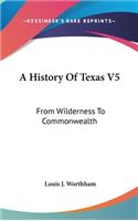 A History Of Texas V5