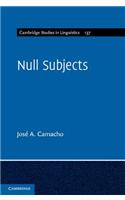 Null Subjects