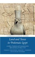 Land and Taxes in Ptolemaic Egypt