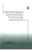 Public Participation and Innovations in Community Governance