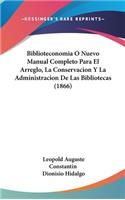 Biblioteconomia O Nuevo Manual Completo Para El Arreglo, La Conservacion y La Administracion de Las Bibliotecas (1866)