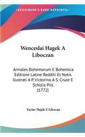 Wenceslai Hagek a Liboczan