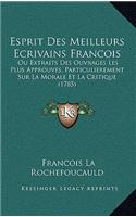 Esprit Des Meilleurs Ecrivains Francois