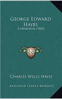 George Edward Hayes